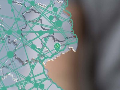 Karte Standort Freiberg